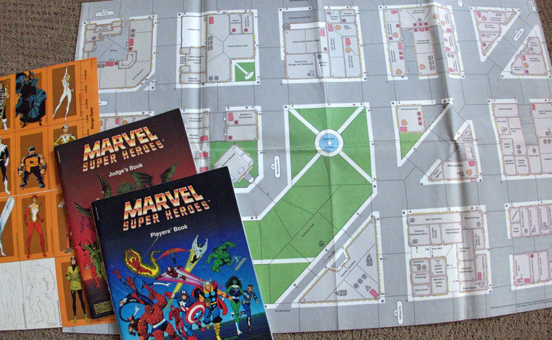 Illustration for article titled The '80s Marvel Super Heroes RPG Was Class 5000 Awesome